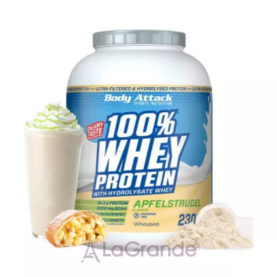 Body Attack 100% Whey Protein  Apple-Strudel ������������ ������ 