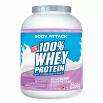 Body Attack 100% Whey Protein Blueberry Cheesecake ������������ ������� "��������� �������"