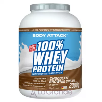 Body Attack 100% Whey Protein Chocolate Brownie ������������ ������ 