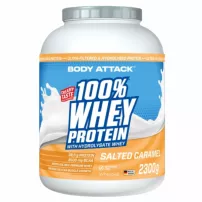 Body Attack 100% Whey Protein Salted Caramel ������������ ������� "������� ��������"