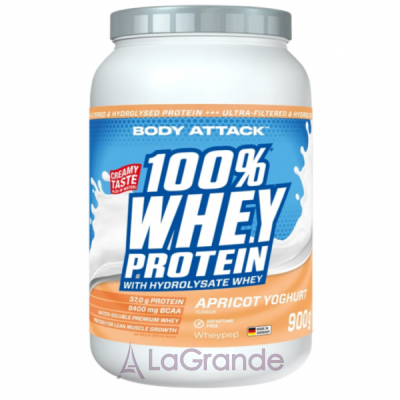 Body Attack 100% Whey Protein  Apricot Yogurt ������������ ������ 