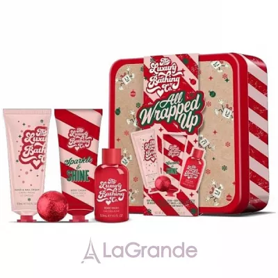 Grace Cole The Luxury Bathing Candy Canes, Cocoa & Vanilla Swirl All Wrapped Up ���� ��� ��� 