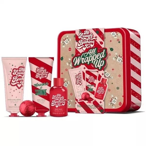 Grace Cole The Luxury Bathing Candy Canes, Cocoa & Vanilla Swirl All Wrapped Up ���� ��� ��� 