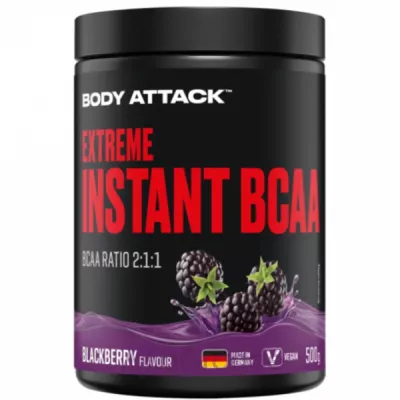 Body Attack Extreme Instant BCAA Blackberry Flavour ����������� BCAA 2-1-1 