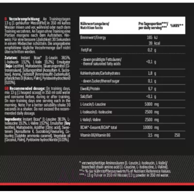 Body Attack Extreme Instant BCAA  Iced Tea ������������ BCAA 2-1-1 