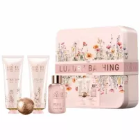Grace Cole The Luxury Bathing Peony, Peach & Raspberry Glamorous Glow ����� ��� ���� "����, ������ � ������" (b/wash/50ml + b/cr/50ml + h/cr/50ml + b/fiz/25g)