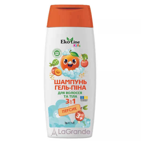 EkoLine Kids Shampoo 3in1 �������, ���� � ���� ��� ����� 3 �1 
