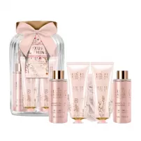 Grace Cole The Luxury Bathing Peony, Peach & Raspberry Pure Indulgence ����� ��� ���� "����, ������ � ������" (sh/gel 100ml + b/soak 100ml + b/cream 50ml + h/cream 50ml + sponge)