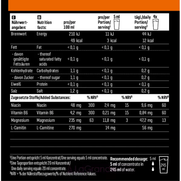 Body Attack Sports Drink Zero Multifruit ���������� ������ 