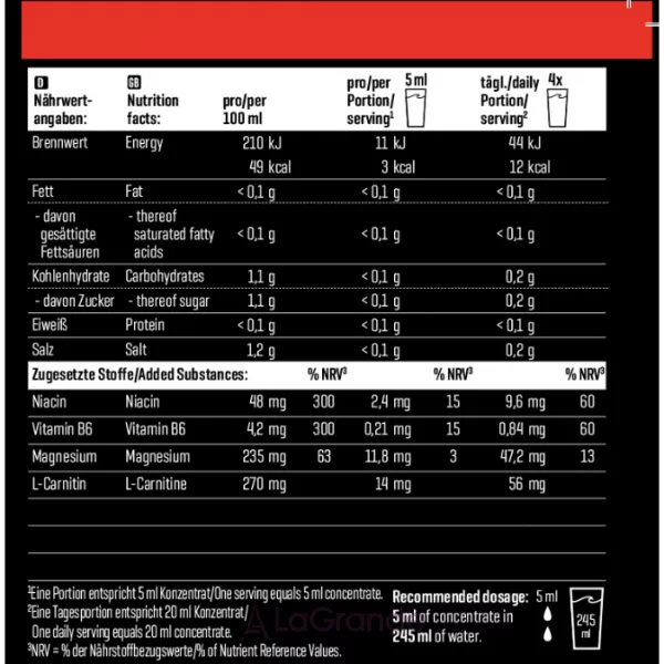 Body Attack Sports Drink Zero Srawberry ���������� ������ 