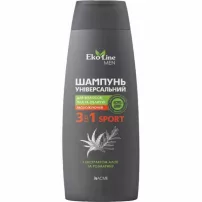 EkoLine Men Shampoo 3in1 Sport ������� ������������� 3�1 ��� �����, ���� � ���� c ���������� ���� � ���������
