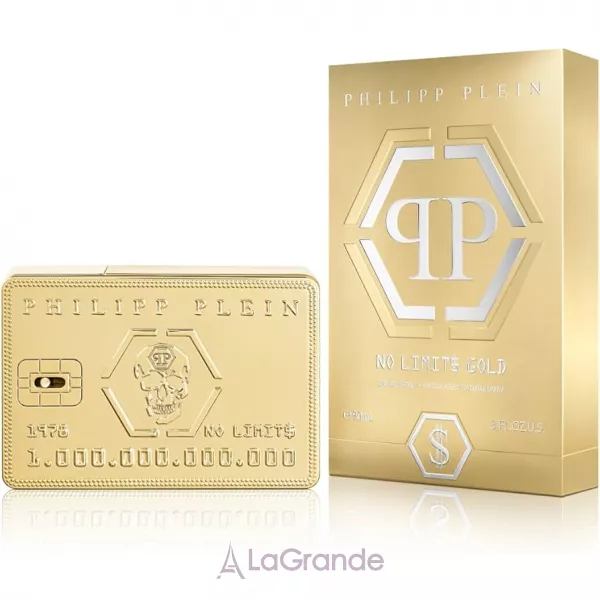 Philipp Plein No Limit$ Gold ��������������� ����