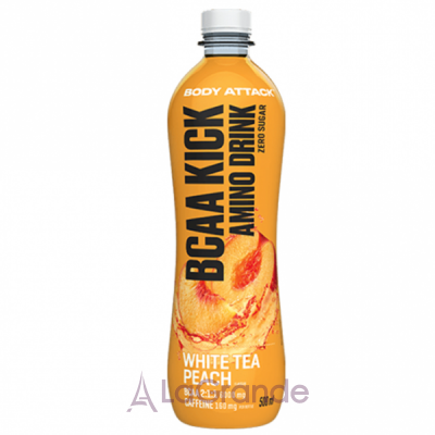 Body Attack BCAA KICK  White Tea Peach ������������ BCAA KICK  