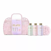 Grace Cole The Luxury Bathing Sweet Orange & Ylang Ylang Weekend Escape Set ����� ��� ���� "������� �������� � �����-�����" (sh/gel 3�100ml + sponge + bag)
