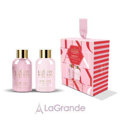 Grace Cole The Luxury Bathing Sweet Vanilla & Almond Glaze Mini Body Duo ����� ��� ���� 