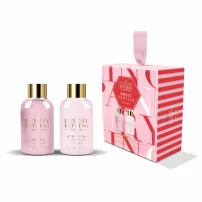 Grace Cole The Luxury Bathing Sweet Vanilla & Almond Glaze Mini Body Duo ����� ��� ���� "������� ������ � ���������� �������" (sh/gel/50ml + b/lot/50ml)