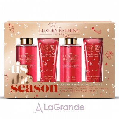 Grace Cole The Luxury Bathing Tis The Season Toasted Praline & Sweet Vanilla Set ����� ��� ���� 