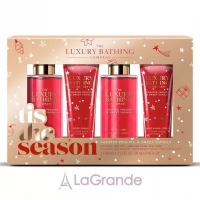Grace Cole The Luxury Bathing Tis The Season Toasted Praline & Sweet Vanilla Set ����� ��� ���� 