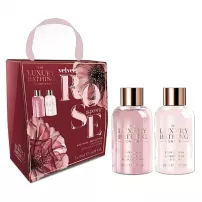 Grace Cole The Luxury Bathing Velvet Rose & Peony Mini Body Duo ����� ��� ���� "��������� ���� � ����" (sh/gel/50ml + b/lot/50ml)