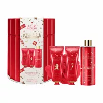Grace Cole The Luxury Bathing Wild Fig & Cranberry Relax & Unwind ����� ��� ���� "����� ����� � ������" (sh/gel 250ml + b/cream 100ml + h/cream 100ml + b/polisher/1pc)