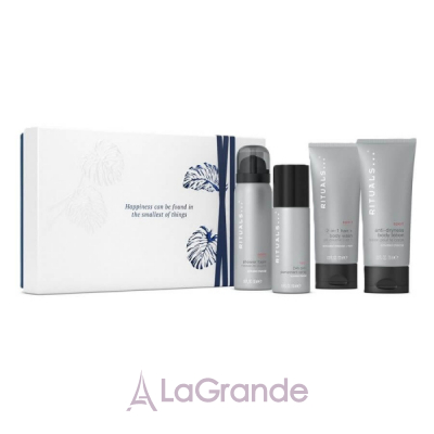 Rituals Homme Collection Small Gift Set 2025 ���� ��� ������� (sh/foam/50ml + b/lot/70ml + anti-perspirant/50ml + sh/gel/70ml)