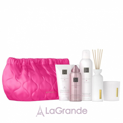 Rituals The Ritual Of Sakura 2025 ���� ��� ���� (sh/gel/200ml + b/cr/150ml + b/mous/150ml + candle/140g + diff/70ml + bag)
