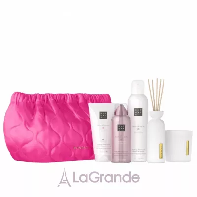 Rituals The Ritual Of Sakura 2025 ���� ��� ���� (sh/gel/200ml + b/cr/150ml + b/mous/150ml + candle/140g + diff/70ml + bag)