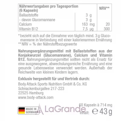 Body Attack Appetite Reducer Fem ������������ ��� ����