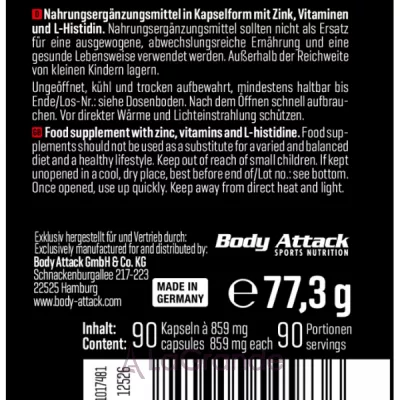 Body Attack Zinc Bisglycinate ������� ������� 