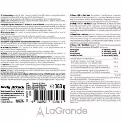 Body Attack Omega 3 Gold ������� ������� 