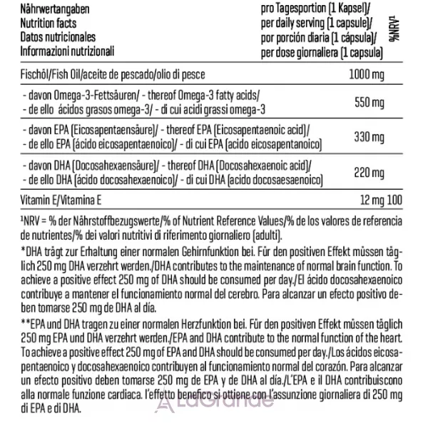 Body Attack Omega 3 Gold ������� ������� 