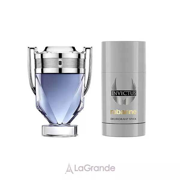 Paco Rabanne Invictus ����� (��������� ���� 50 �� + ����������-���� 75 ��)