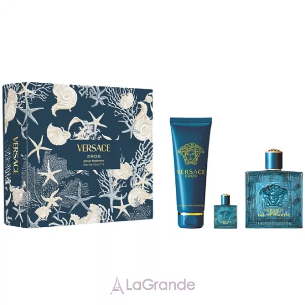 Versace Eros ���� (�������� ���� 100 �� + ���� ��� ���� 150 �� + �������� ���� 5 ��)
