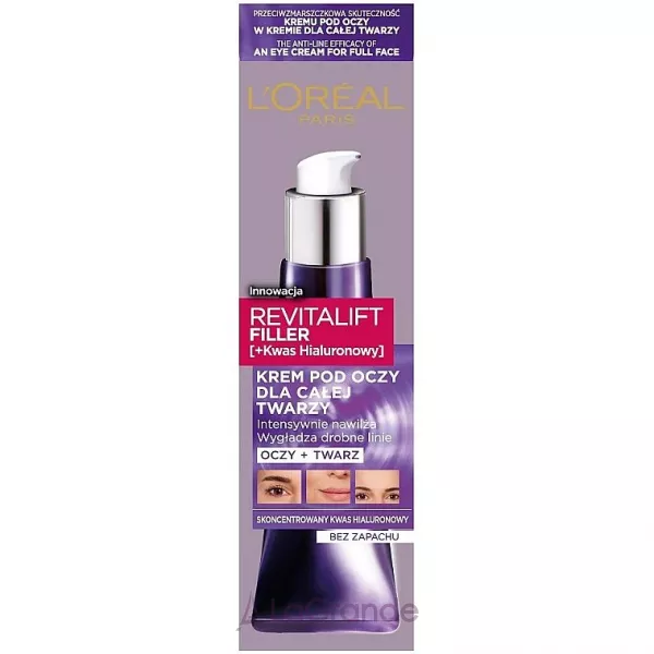 L'Oreal Paris Revitalift Filler Eye Cream For Face ���� ��� ���� � �������