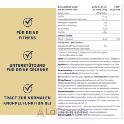 Energybody Systems Kollagen Plus Vitamin C Mirabelle ������� ������� ������� 