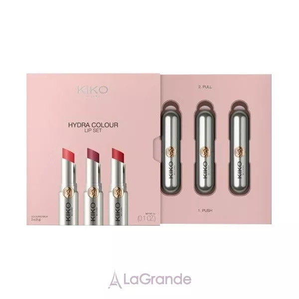 Kiko Milano Hydra Colour Lip Set ����� ��������� ��� ��� (balm/3�3g)