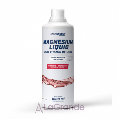 Energybody Systems Magnesium Liquid Plus Vitamin B6+ Zinc Raspberry ������� ������� г���� ������ ���� ³���� �6 ���� 