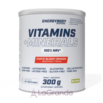 Energybody Systems Vitamins Plus Minerals Exotic Bloody Orange ���������� ������ 