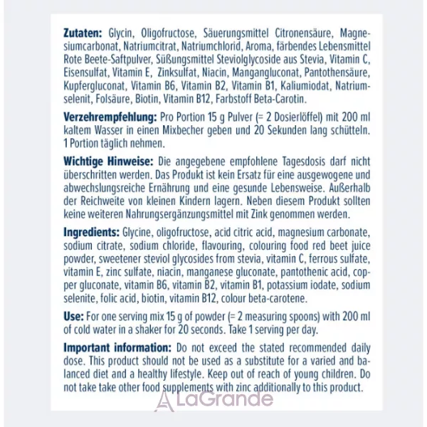 Energybody Systems Vitamins Plus Minerals Exotic Bloody Orange ���������� ������ 