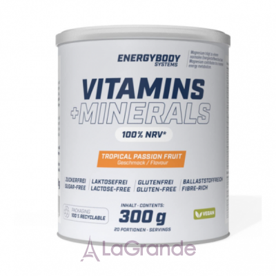 Energybody Systems Vitamins Plus Minerals Tropical Passion Fruit ���������� ������ 