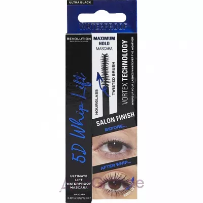 Makeup Revolution 5D Whip Lift Waterproof Mascara ����������� ���� ��� ������