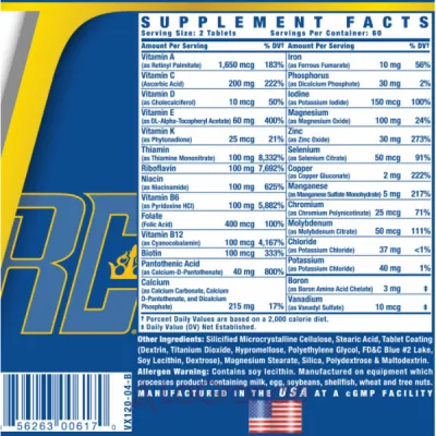 Ronnie Coleman Vita XS Multivitamin ����������� ��������