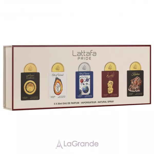 Lattafa Perfumes Pride Giftset Collection No.3 ����� (��������������� ���� 5 �������� �� 20 ��)