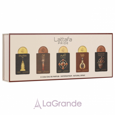 Lattafa Perfumes Pride Giftset Collection No.4 ����� (��������������� ���� 5 �������� �� 20 ��)