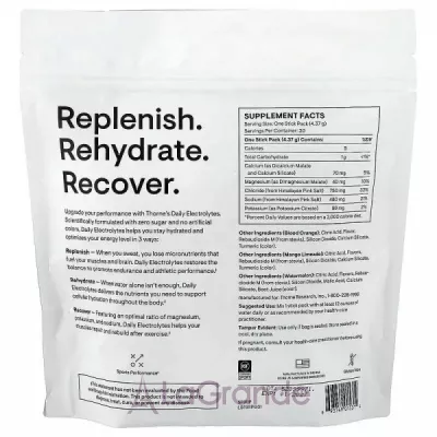 Thorne Research Daily Electrolytes ĳ������ ������� ���������� ������ � ���-�������