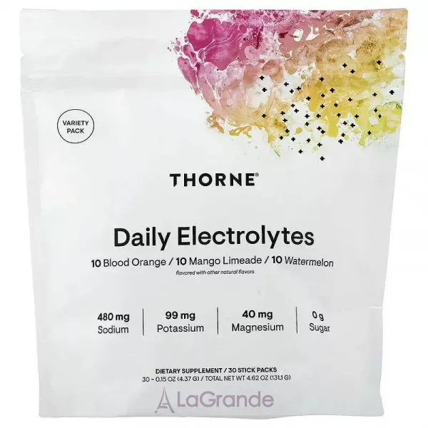 Thorne Research Daily Electrolytes ����������� ������� ����������� 