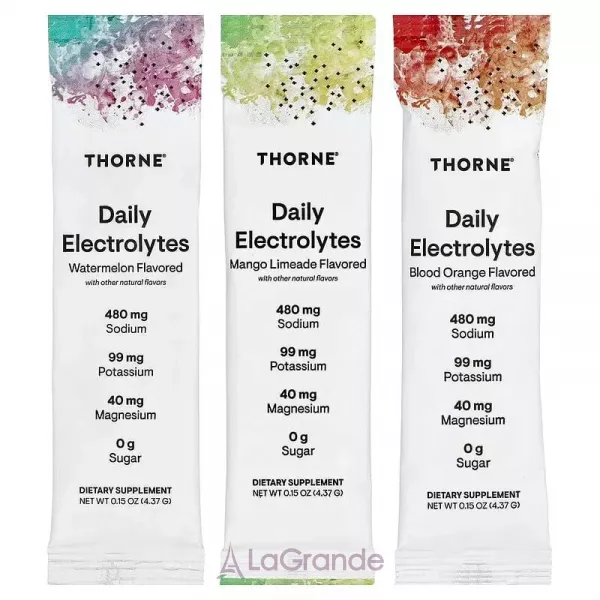 Thorne Research Daily Electrolytes ����������� ������� ����������� 