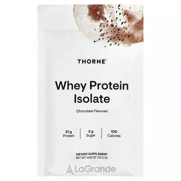 Thorne Research Whey Protein Isolate Chocolate ������ ������������� �������� 