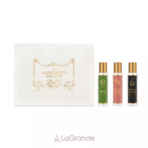 Gucci The Alchemist's Garden Mini Set ���� (����������� ���� 1921 15 �� + A Chant for the Nymph 15 �� + The Voice Of The Snake 15 ��)