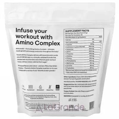 Thorne Research Amino Complex Berry Flavored ������������� �������� � ������ ��� � ���������-�����